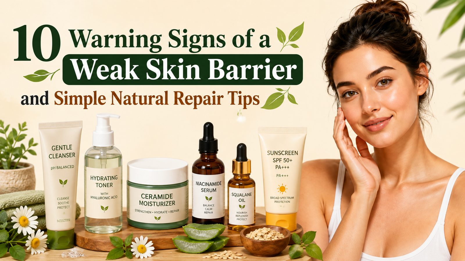10 Warning Signs of a Weak Skin Barrier and Simple Natural Repair Tips