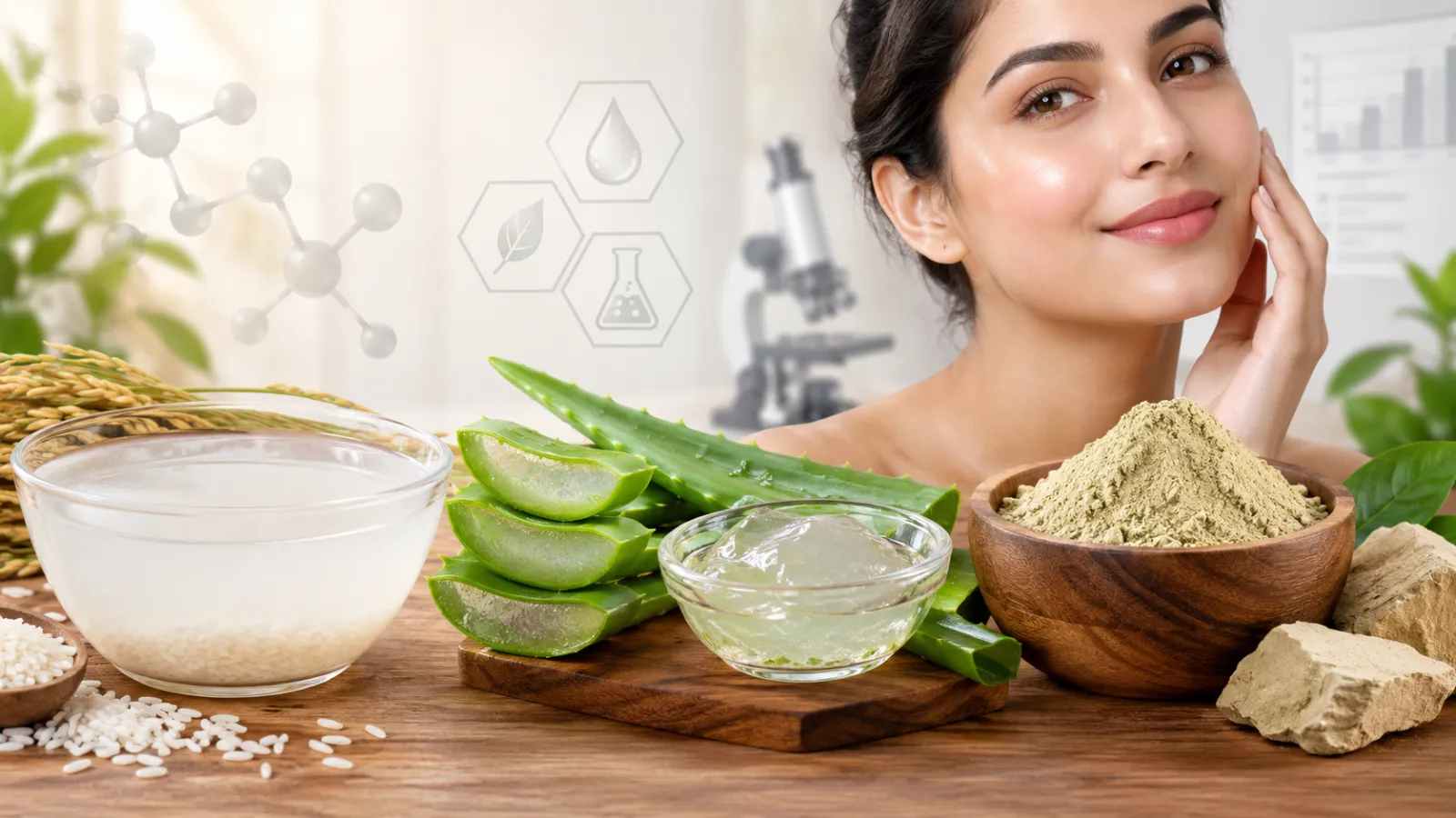 Rice Water, Aloe Vera, or Multani Mitti? Evidence-Based Guide for Healthy Skin