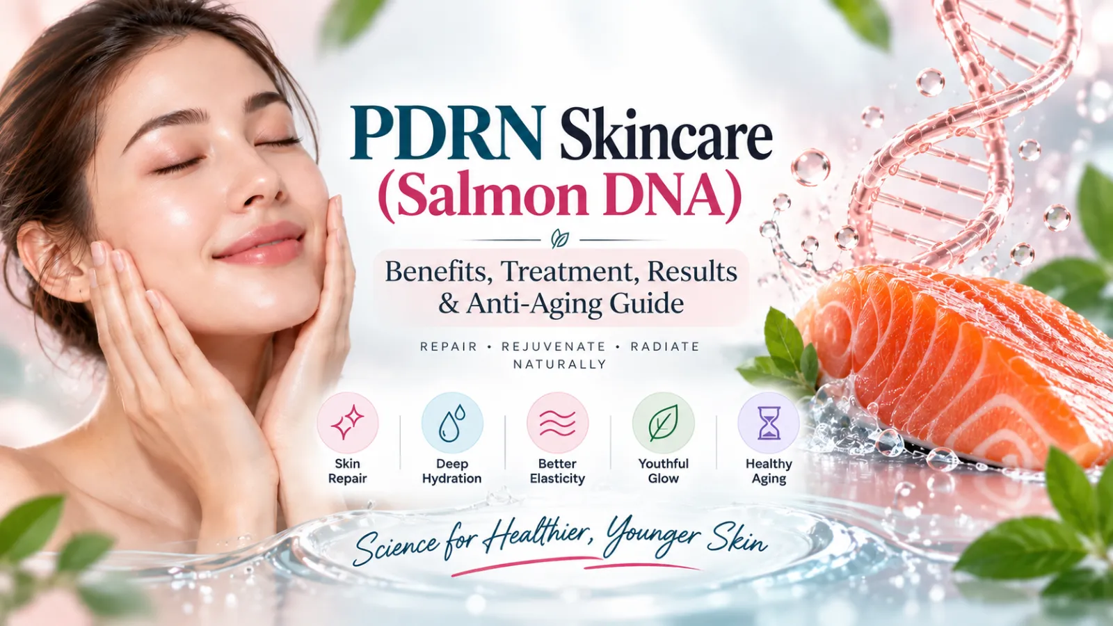PDRN Skincare (Salmon DNA): The Complete Guide to Benefits, Treatments, Results, and Anti-Aging