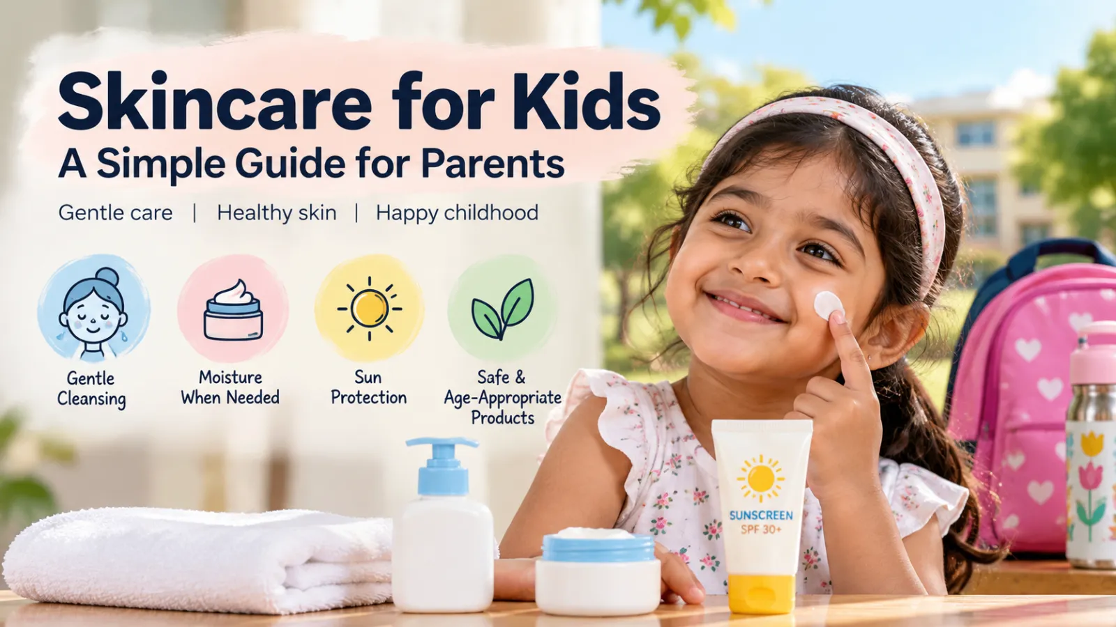 Skincare for Kids: A Simple, Safe Routine for Healthy Skin