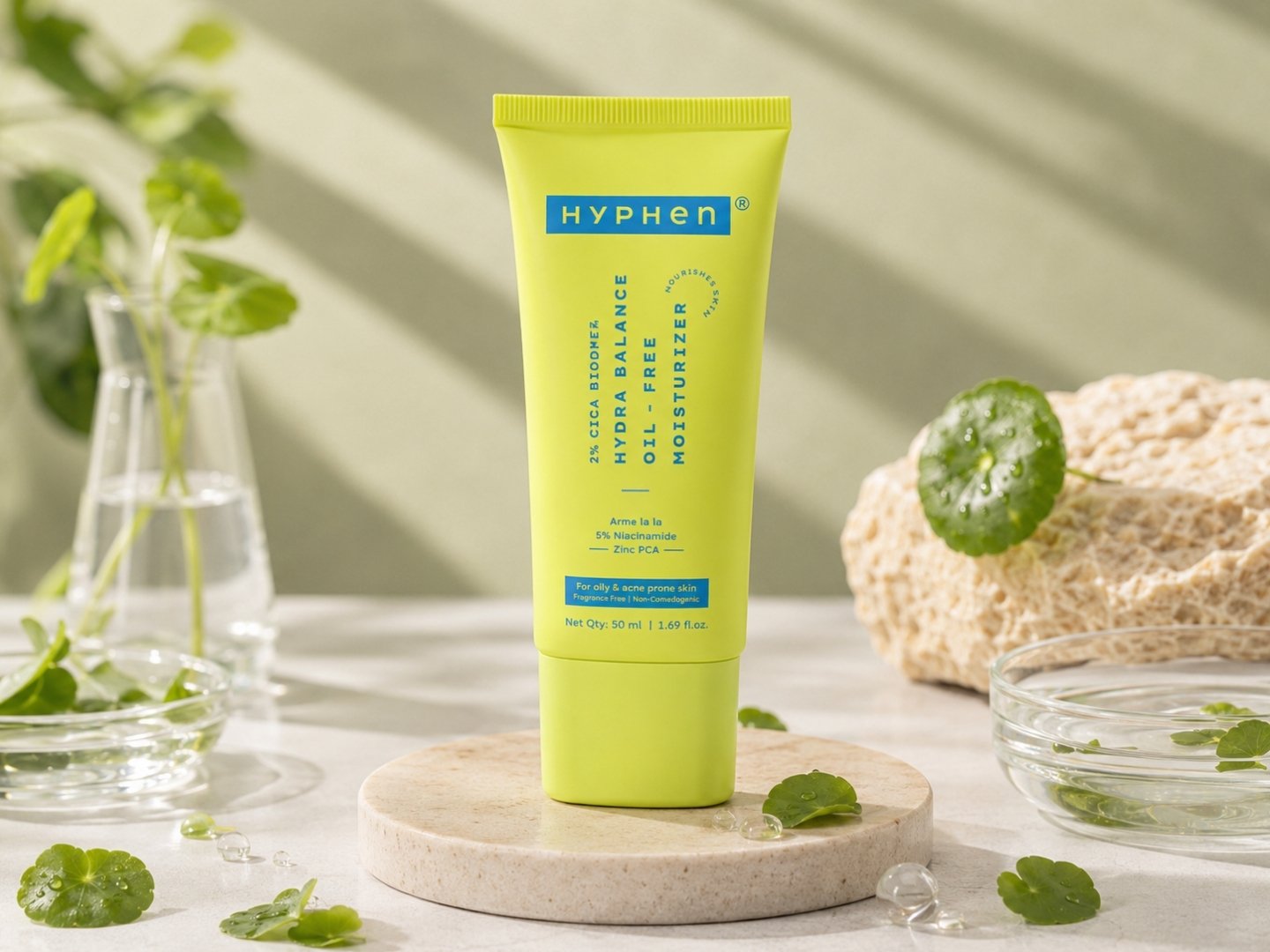 HYPHEN 2% Cica Oil-Free Moisturizer 5% Niacinamide (50ml)