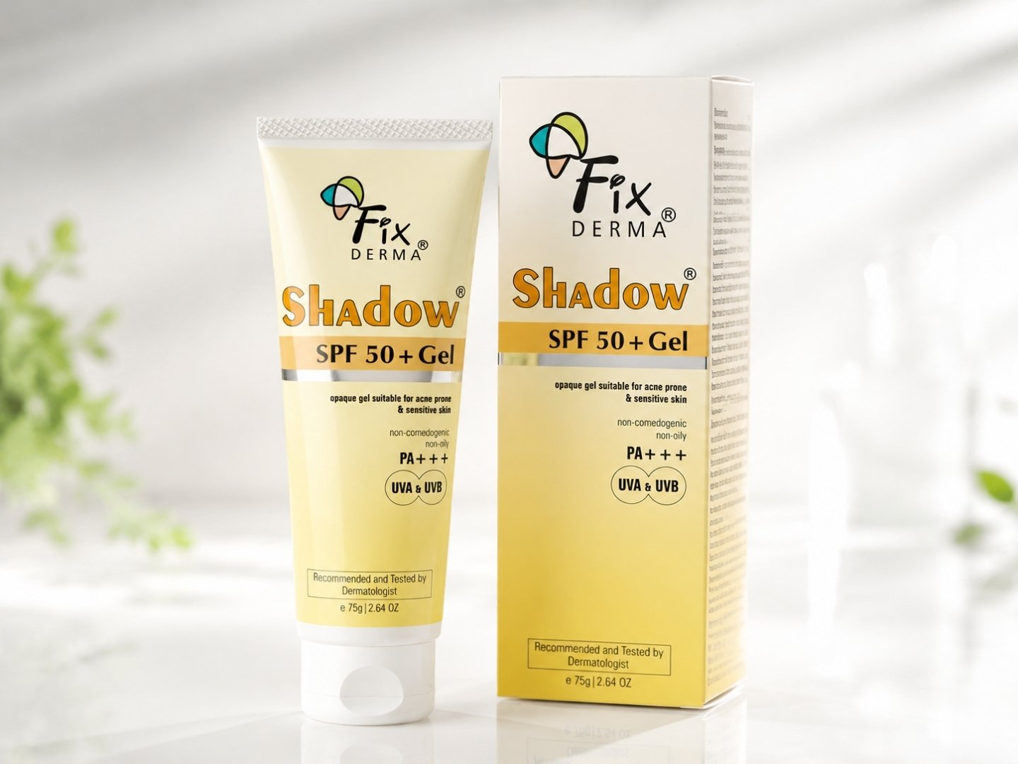 Fixderma Shadow SPF 50+ PA+++ Sunscreen (75g)