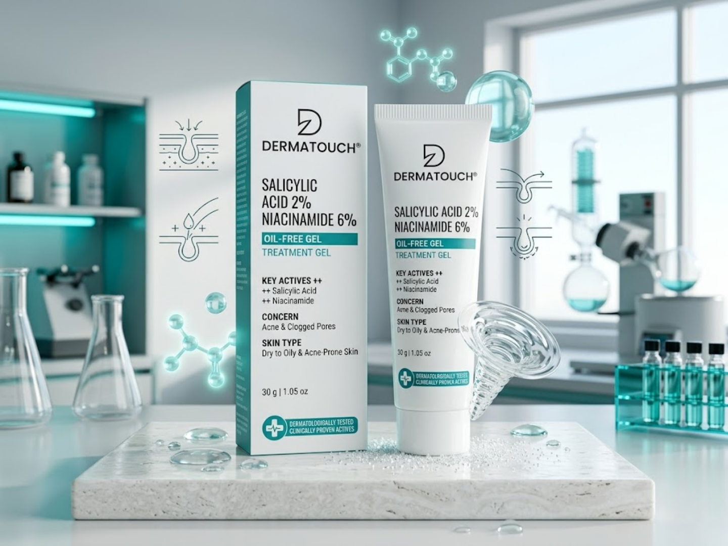 Dermatouch Salicylic Acid Oil-Free Gel