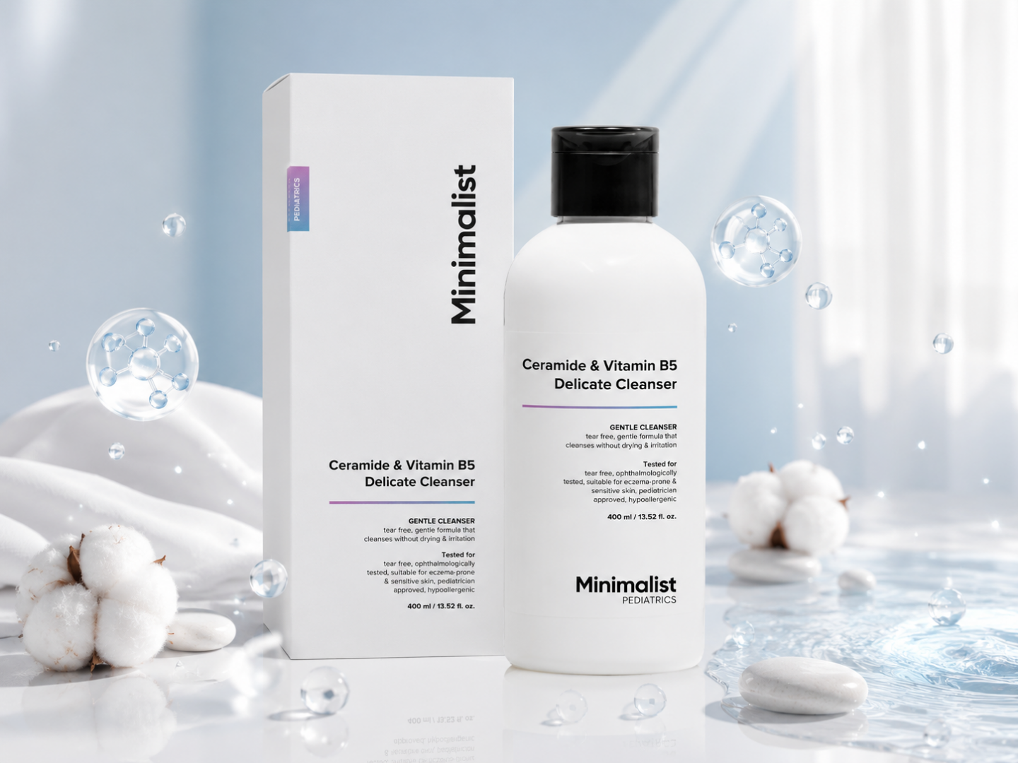 Minimalist Ceramide & Vitamin B5 Delicate Baby Cleanser