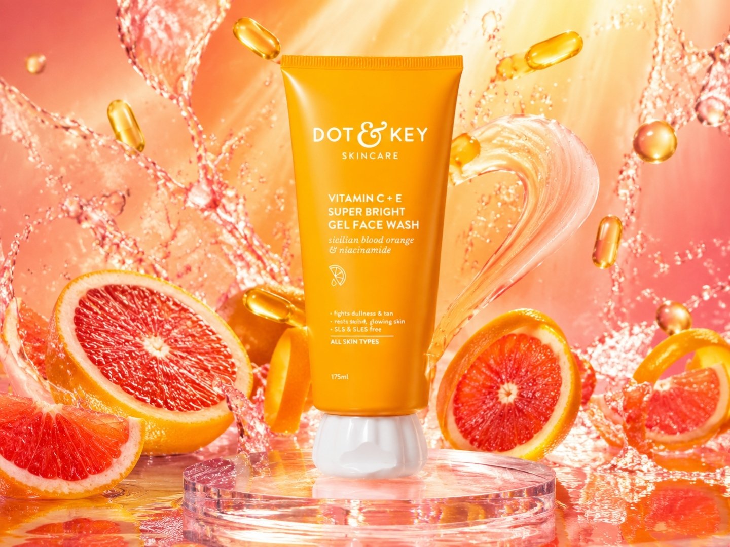 Dot & Key Vitamin C + E Gel Face Wash