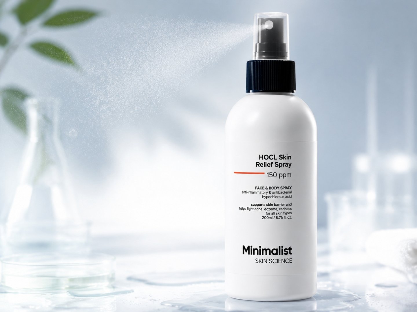 Minimalist HOCl Skin Relief Spray (200ml)