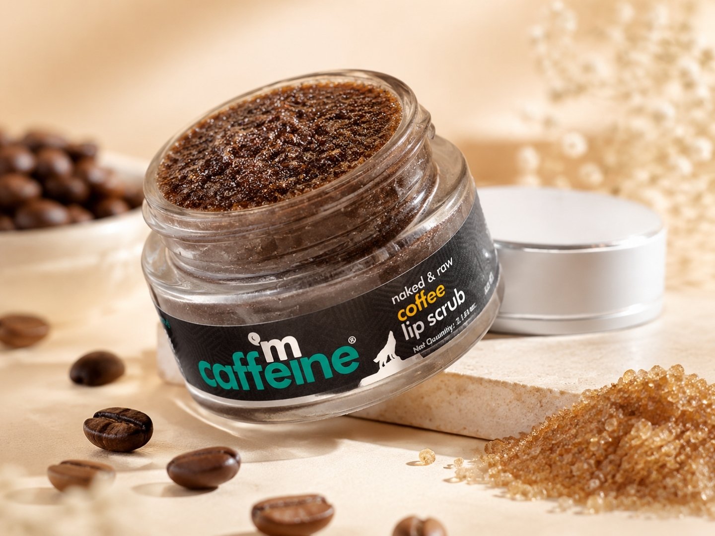 mCaffeine Coffee & Sugar Lip Scrub (25g)