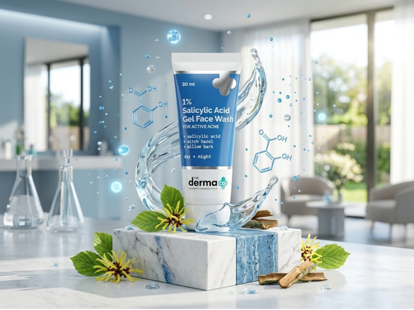 The Derma Co 1% Salicylic Acid Gel Face Wash