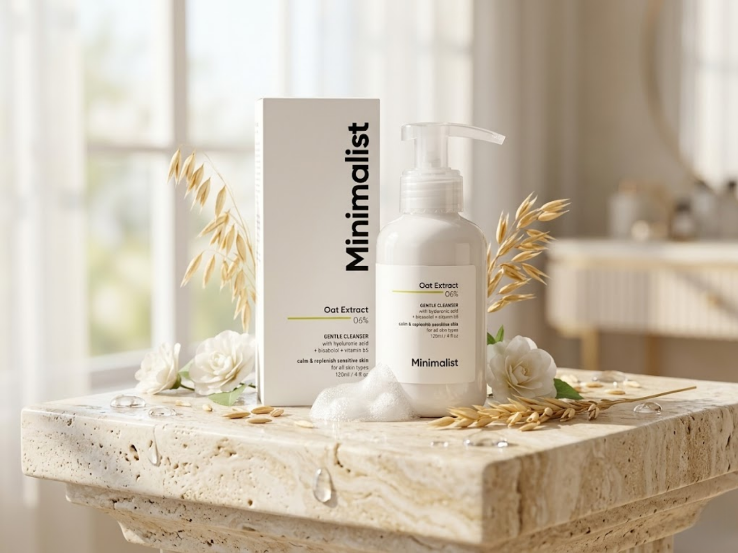 Minimalist Oat Extract 6% Hydrating Cleanser